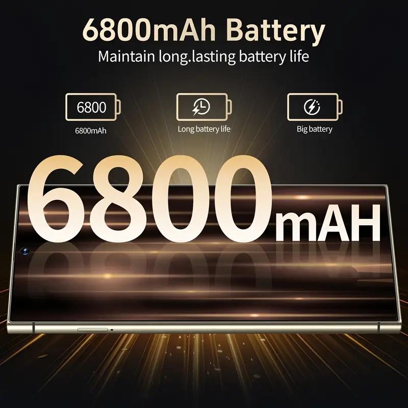 2025 US version C37  phone, Android 15system, 8GB+256GB memory, 6.8-inch HD+display screen, 6800mAh battery, facial recognition unlock, GPS, holiday birthday gifts,,S Pen, compatible with AT&T TMobile, Verizon, Metro by T-Mobile