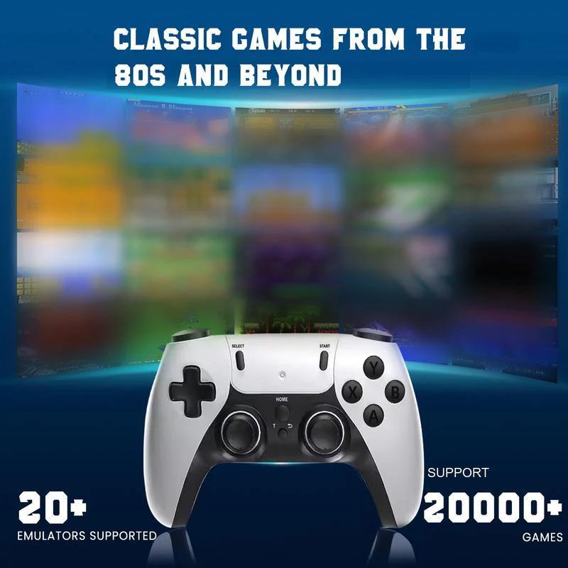 M15 Wireless Retro Game Stick with Built-in 23 Emulators, HD Output System, 2.4G Wireless Controllers & 64GB TF Card for Gamers of All Ages Springtok