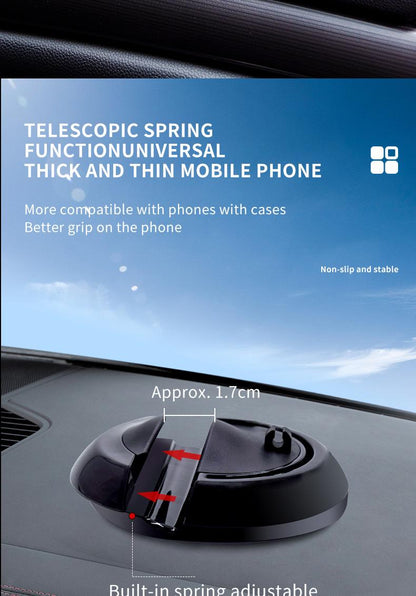 Unlock New Experience During Driving-Car Phone Holder with Anti-slip Pad Makes You Enjoy your Each Driving Travel-1