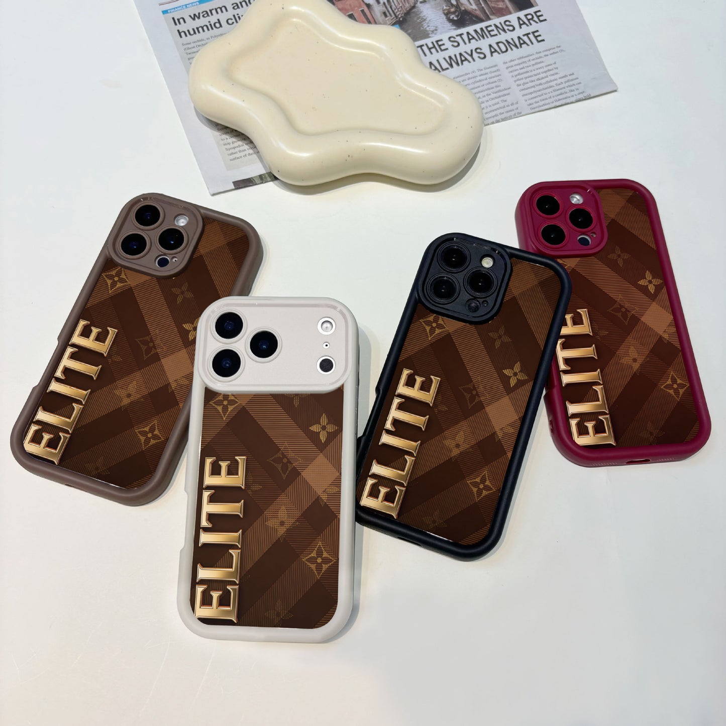 Suitable for diamond grit iPhone17promax iPhone Case161513111214TPU Custom Soft Cross-Border