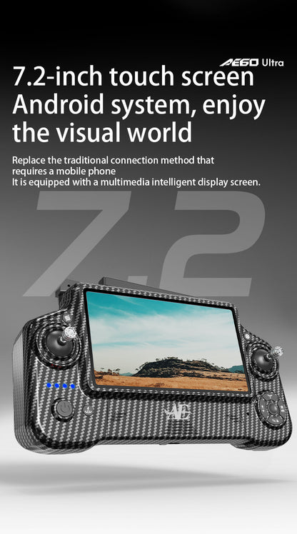 AE60High-definition professional aerial photography drone with touchscreen, digital image transmission, automatic return, and airdrop capability GPS Remote control aircraft