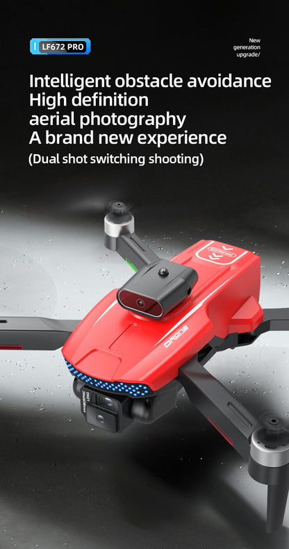 Cross-Border LF672Drone with Screen Control Remote Control Aircraft Optical Flow Positioning Brushless Motor Quadcopter Drone