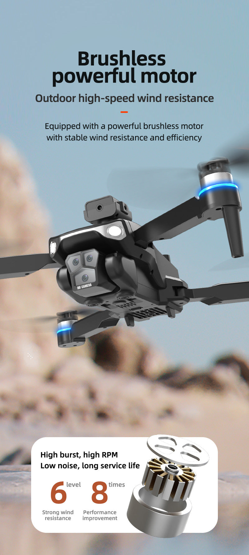 Cross-Border LF633UAV Screen Control Brushless Optical Flow Positioning Quadcopter Long Endurance Remote Control Airplane Toy