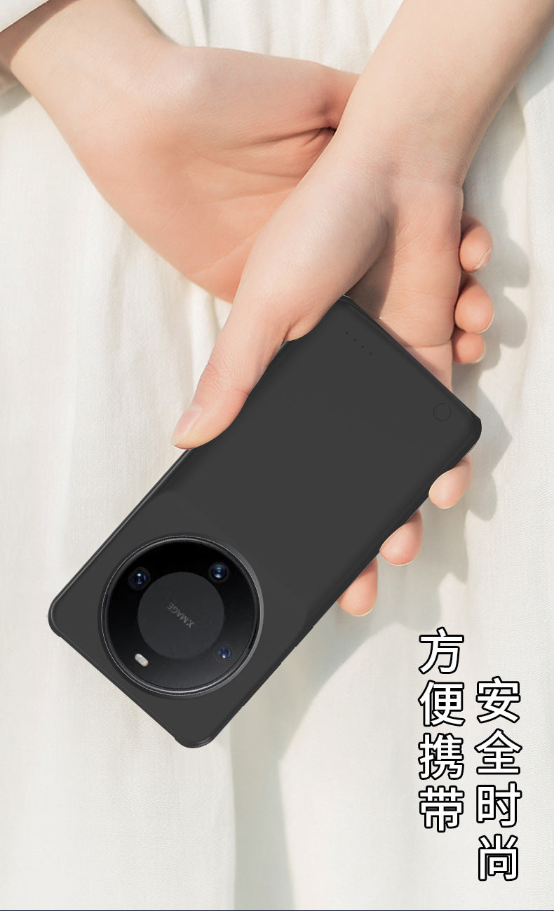 Applicable to Huawei mate70/60/50Back Clip Battery mate30pro Wireless Fast Charging Power Bank40e Slim Power Supply