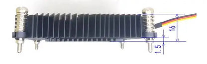 1150 1151 Cooler ultra-thin For Intel 45W CPU pure aluminum radiator FAN -wire Double ball fan thickness 2700±10%RPM 16MM 20MM