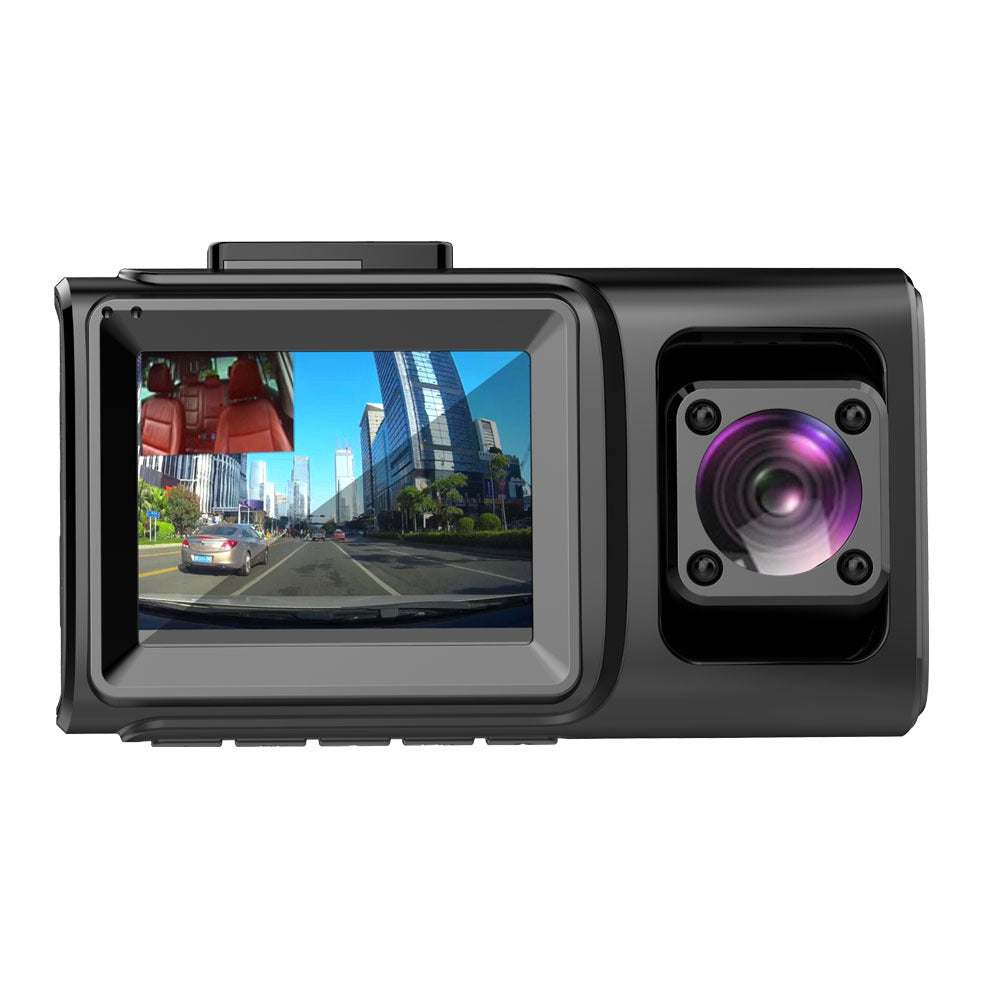 Cross-border Recorder HD Car Camera WiFi DVR Three-lens Dash Cam Factory Wholesale