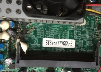 SYS76877VGGA-E 100% OK Original Brand Embedded IPC Board Industrial Motherboard Mini-ITX Mainboard with CPU RAM 5*COM
