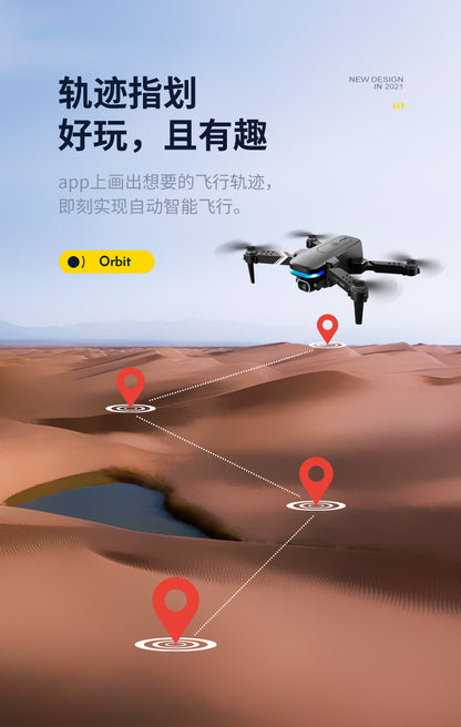 Cross-Border KY910Mini Folding Drone4K High-definition dual-camera aerial photography quadcopter with altitude hold remote control aircraft