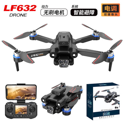 Cross-Border LF632Drone with screen control, optical flow positioning, quadcopter with brushless motor Remote Control Airplane Toy
