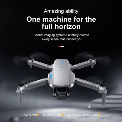 Cross-Border E88 GT Drone with Large Screen ESC Dual Camera HD Aerial Photography Optical Flow Long Battery Life Remote Control Aircraft Toy