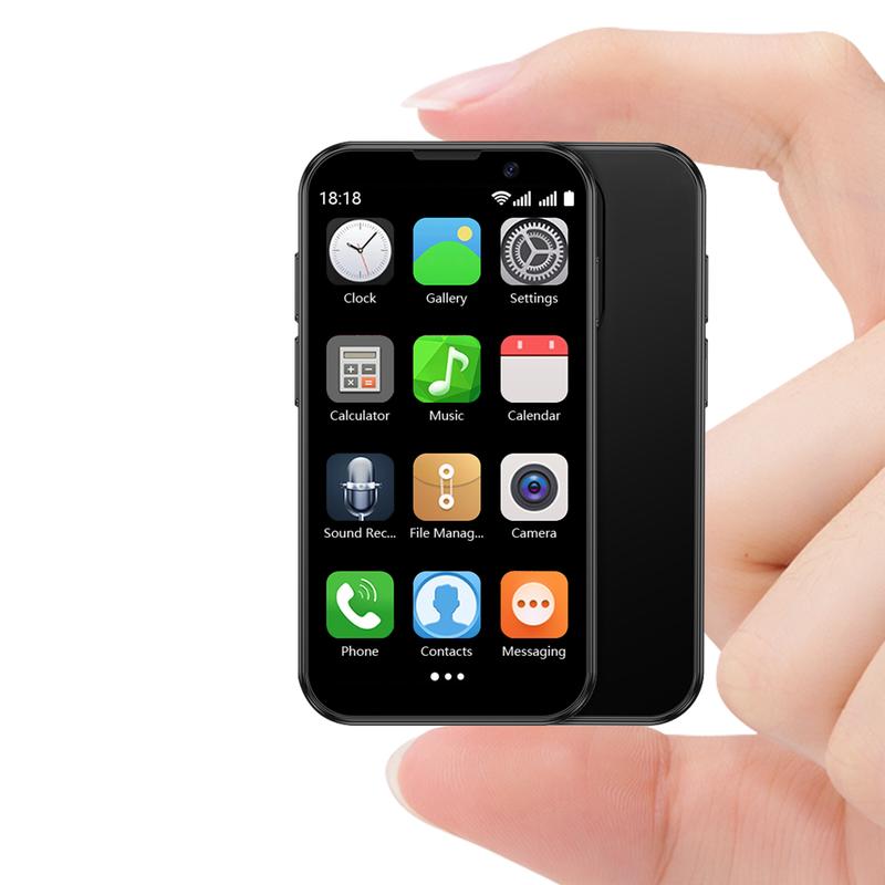 Soyes 3.0" Mini Smartphone with HD Touchscreen Dual Cameras 3MP+5MP GPS Android Lightweight Portable Kids Learning Tool Toy Cellphone Gift - Casing (notes to use 5V/1A adapters only)