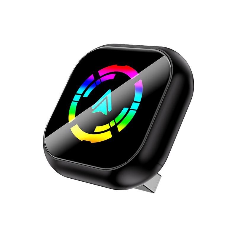 2026 latest model 2 in 1 Wireless  CarPlay Adapter, for Both Apple and Android, Converts Wired to Wireless,Fast Connection, No Latency