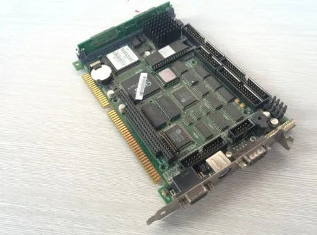 486LCD/S STD 100% OK Original IPC Board ISA Bus Industrial Motherboard Half-Size CPU Card PICMG1.0 Mainboard with CPU RAM