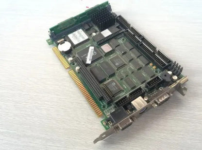 486LCD/S STD 100% OK Original IPC Board ISA Bus Industrial Motherboard Half-Size CPU Card PICMG1.0 Mainboard with CPU RAM