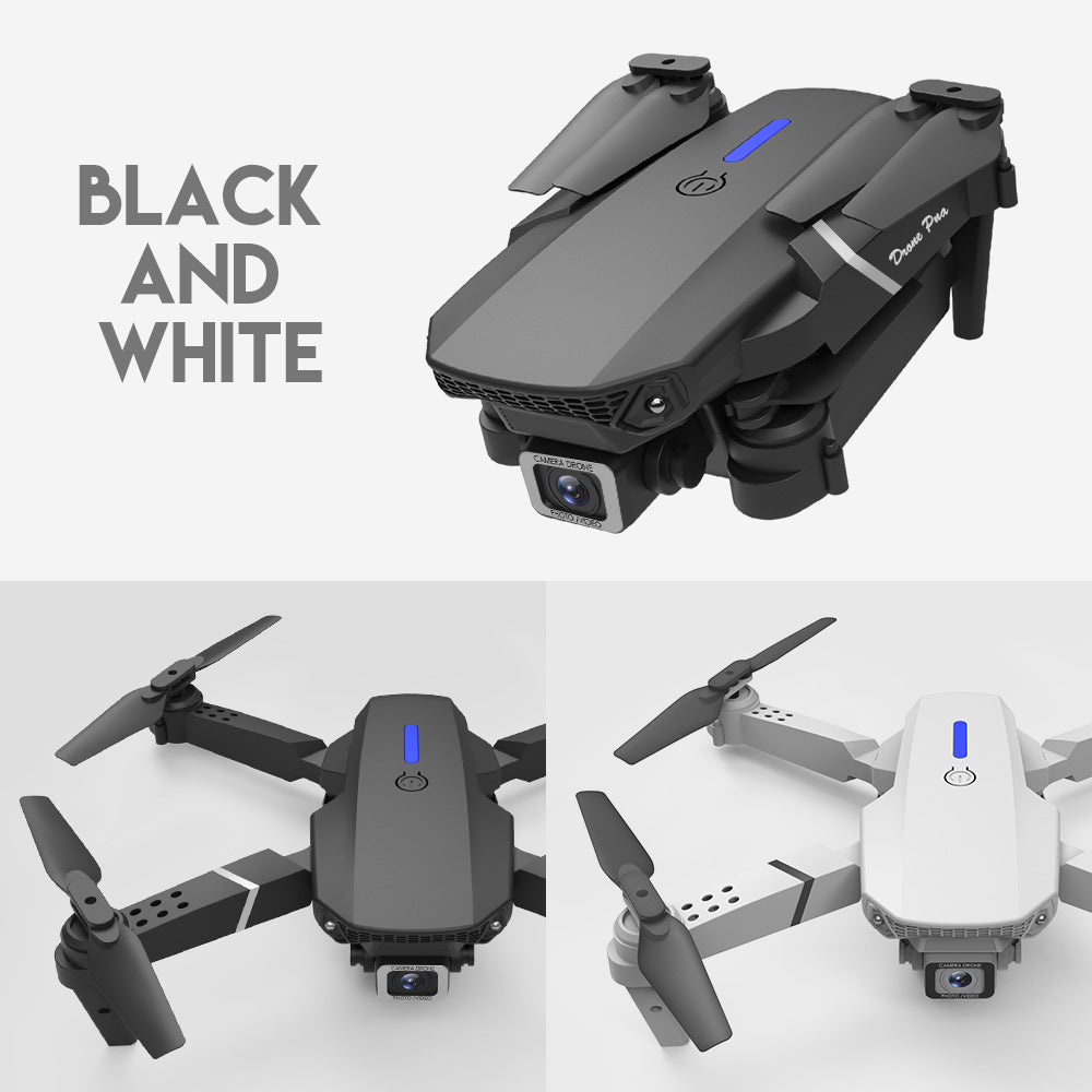 Cross-Border E88pro Foldable Drone HD Dual Camera Aerial Photography Altitude Hold Quadcopter Remote Control Aircraft E525