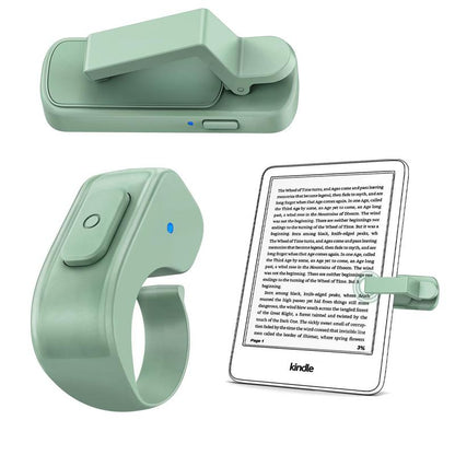 DATAFY Page Turner Ring for Kindle, Hands-Free Remote Control with Storage Bag, Camera Shutter & Video Recording, eReaders Clicker for Kindle iPad iPhone Tablets,TikTokShopBlackFriday