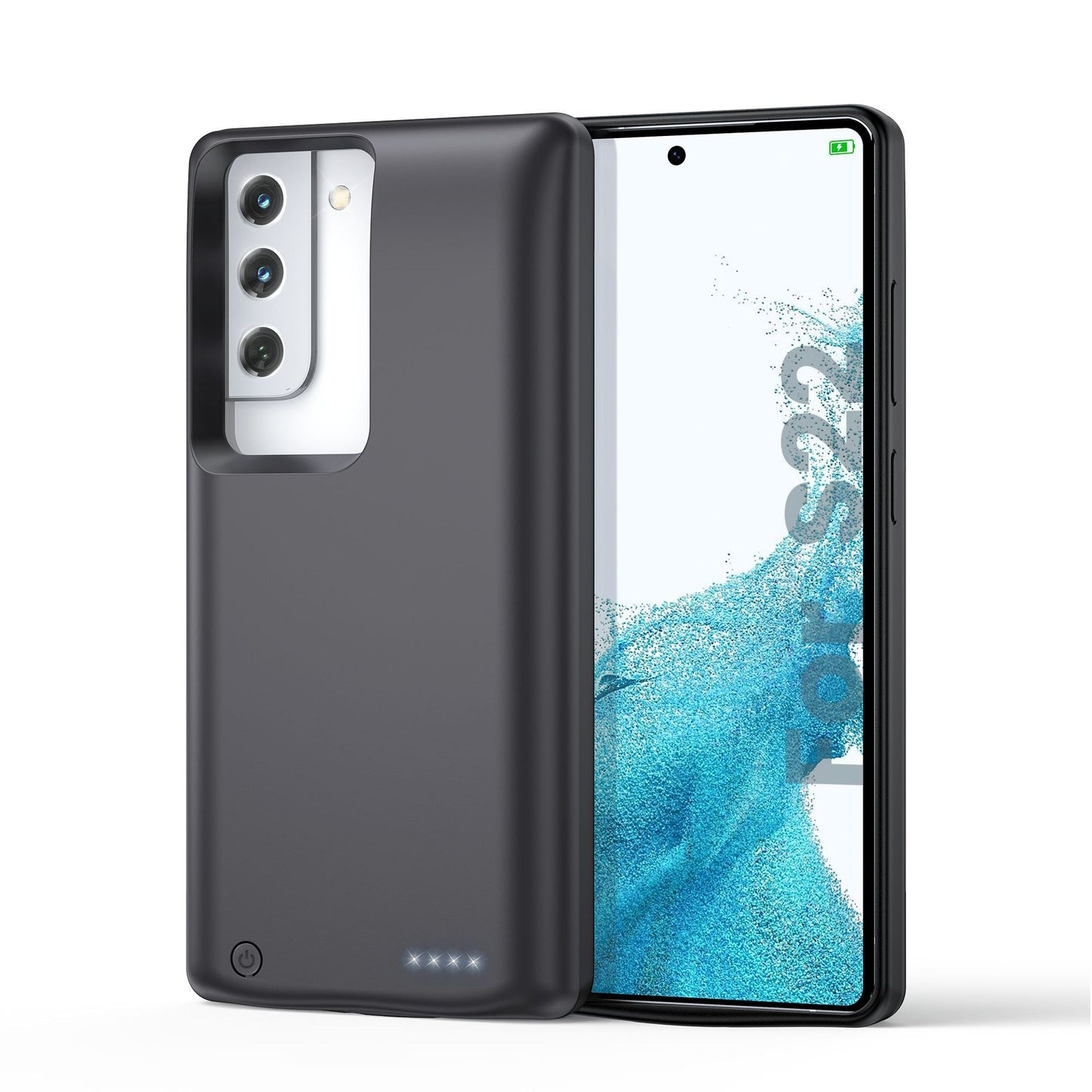 Applicable to Samsung S25/24/S23/S22ultra Back Clip Battery Power Bank Soft Gel Cross-Border Amazon Sale