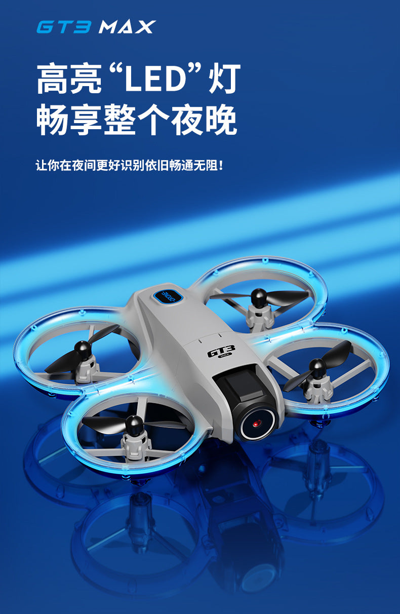 Cross-Border GT3Drone Remote Control with Screen Optical Flow Positioning Electric Lens Quadcopter Remote Control Aircraft Toy