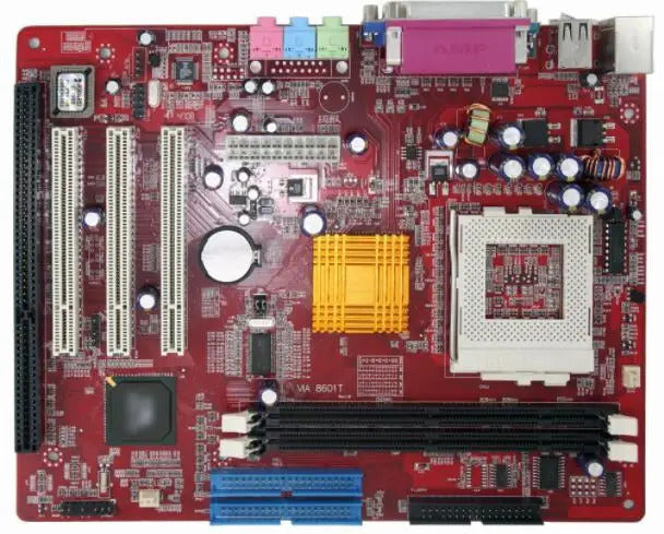 AS8601T-ISA  New Original VIA 8601T ISA Mainboard Socket 370 P3 CPU ISA Motherboard 3PCI VGA LPT ISA COM 1*ISA Slot