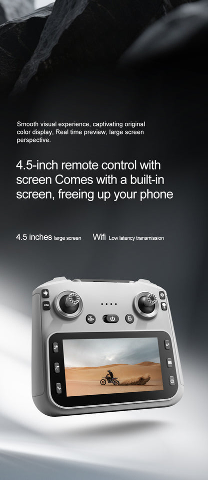 Cross-Border K18 MAX Drone with screen control brushless motor for high-definition aerial photography GPS Intelligent Positioning Remote Control Drone