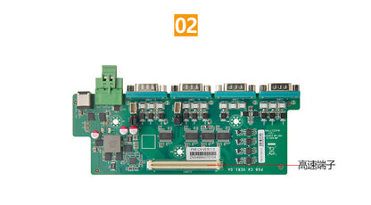 Industrial Control P6760F-L6 Embedded N97 Mini Industrial Computer 6 Network 4 Serial Multiple Network Ports Vision Industrial Computer