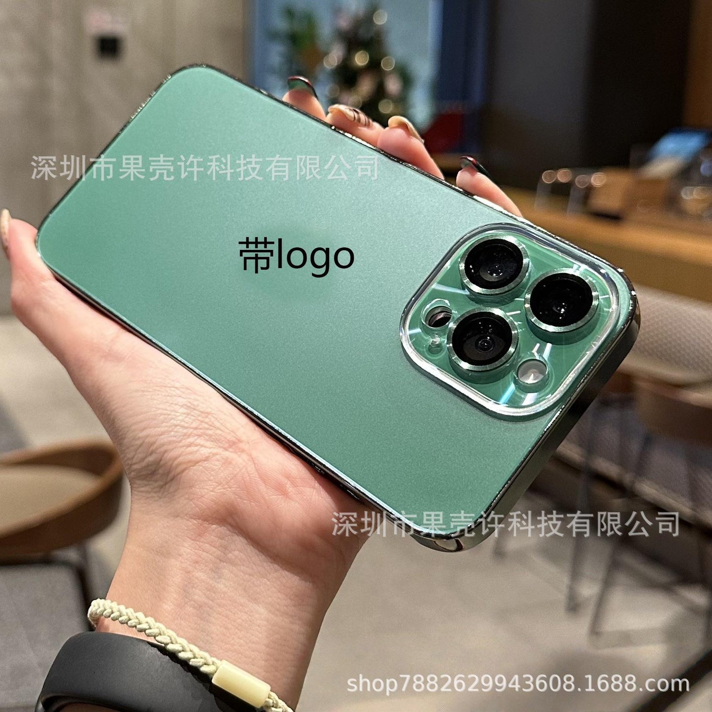 Compatible with iPhone 17 16 15 14 13 12 Pro Max Air Pro Plus Bright Lens Skin-Friendly Phone Case Apple 16 Pro Max AG Nano Matte Protective Cover 15