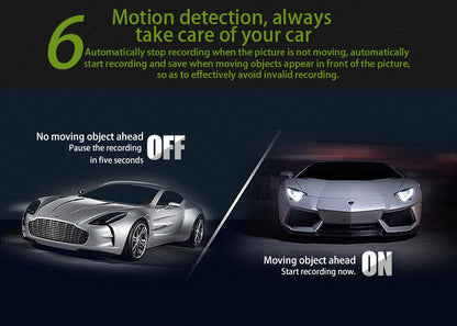 Cross-border HD Dash Cam wifi Mobile Phone Interconnection Starlight Night Vision Dual Lens Car Mount DVR Driving Record