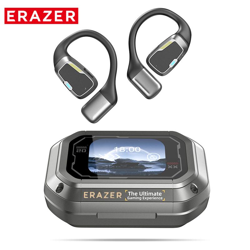 ERAZER XP6 Wireless Earbuds, Bluetooth 5.4 HIFI Sound Quality Bluetooth Headphones, Sports Gaming with Low Latency Earbuds, Touch Control IPX5 Waterproof With microphone Earphones Headsets
