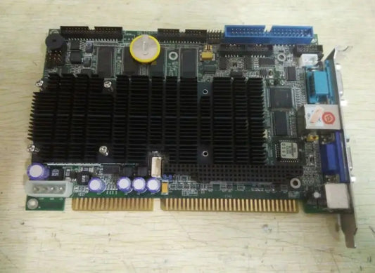 HSC-1711CLDN VER:A3 100%OK Original Embedded IPC Industrial Motherboard Half-Size CPU Card PICMG1.0 ISA Mainboard With CPU RAM