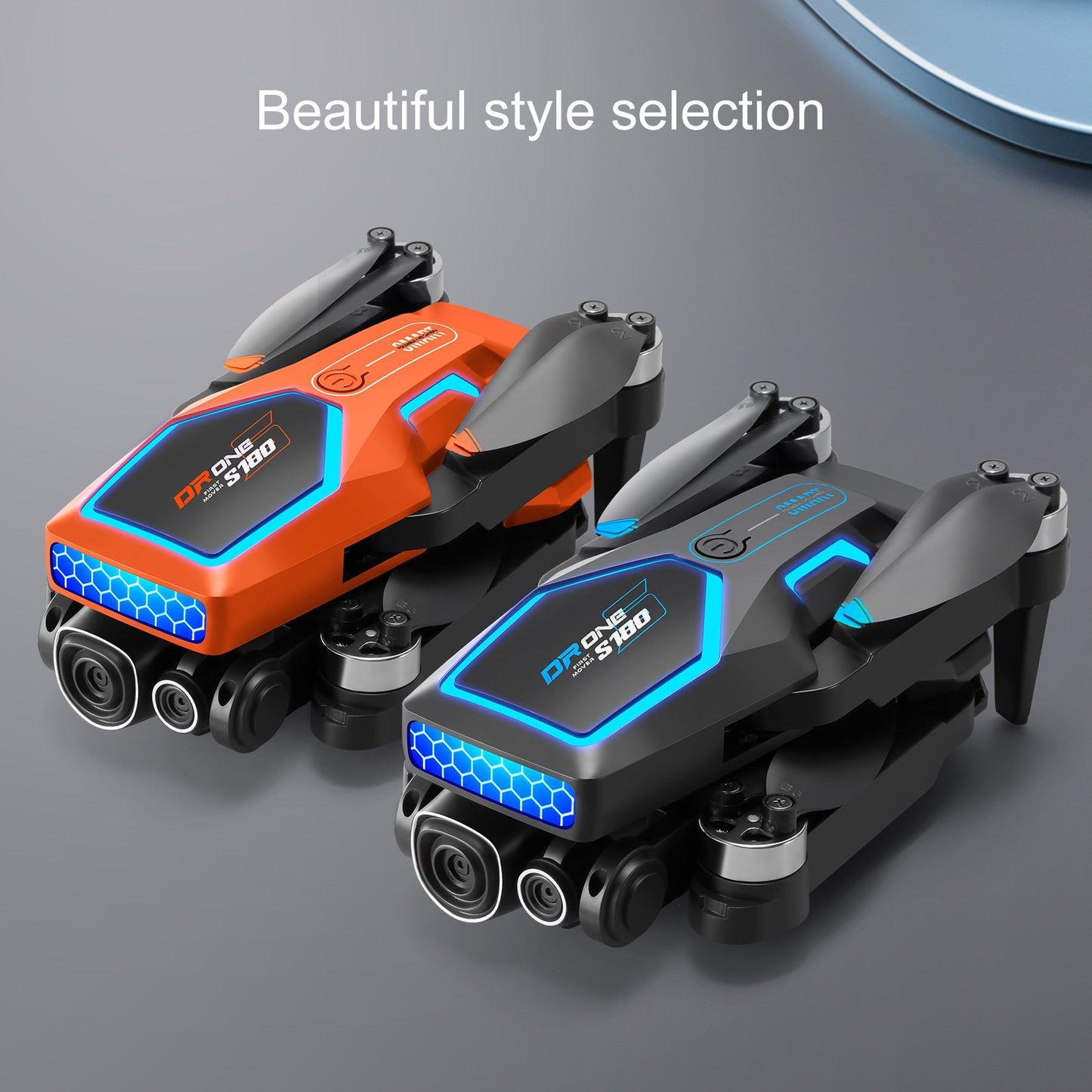 Cross-Border S180Drone Aerial Photography Electric Lens Obstacle Avoidance Brushless Motor Optical Flow Remote Control Aircraft Toy drone