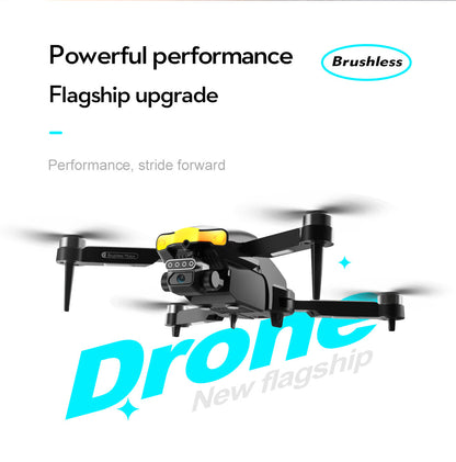 XT105Drone Obstacle Avoidance Dual Servo Aerial Photography Quadcopter Brushless Motor Remote Control Aircraft Drone Cross-Border