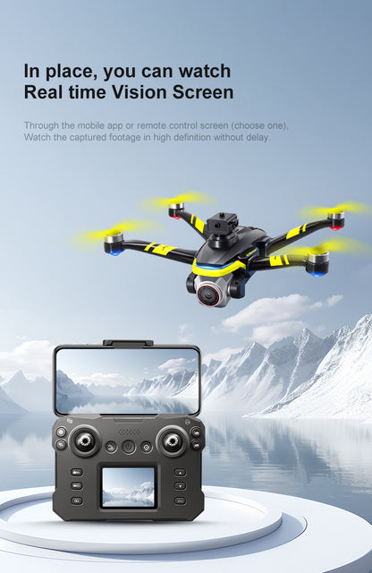 Cross-Border K15Drone remote control with screen brushless long battery life remote aircraft with obstacle avoidance High-Definition Aerial Drone