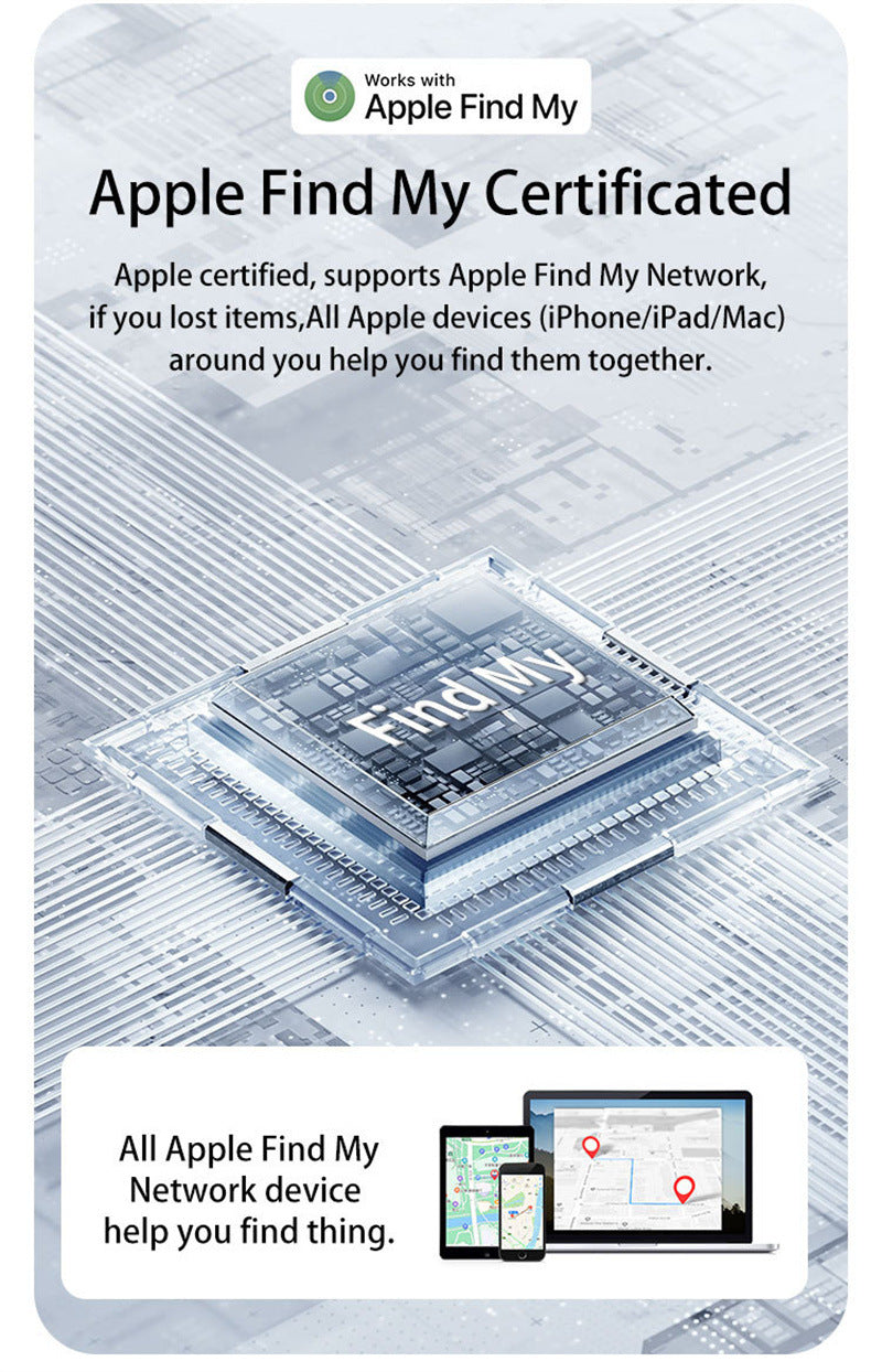 Cross-Border findmy Global Locator Pet Collar Elderly Children Luggage Anti-Lost Device Finder iOS