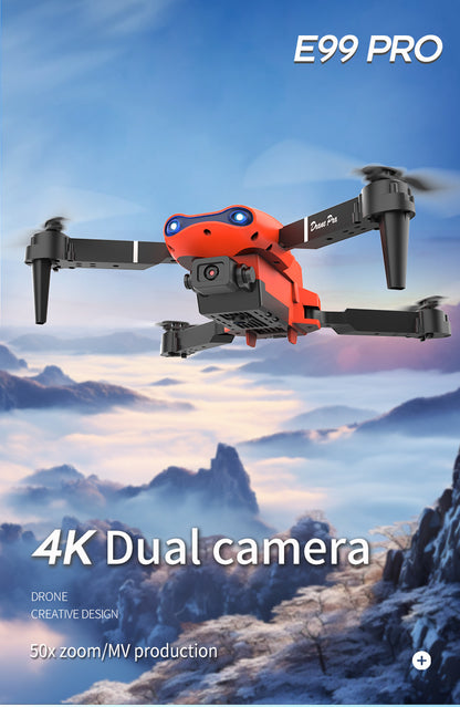 E99pro Foldable Drone HD Dual Camera Aerial Photography Altitude Hold Quadcopter E88PRO Remote control aircraft K3