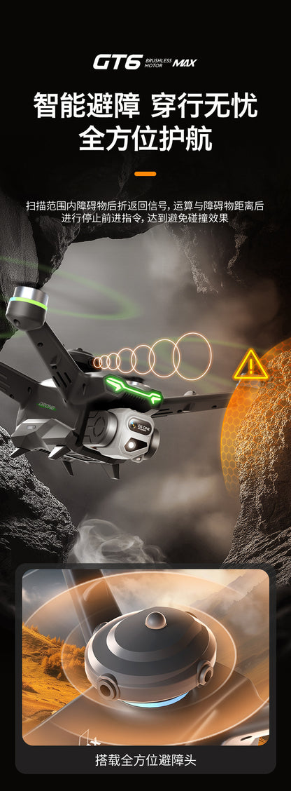 Cross-Border GT6Drone remote control with screen brushless motor HD aerial photography GPS Intelligent Positioning Remote Control Drone