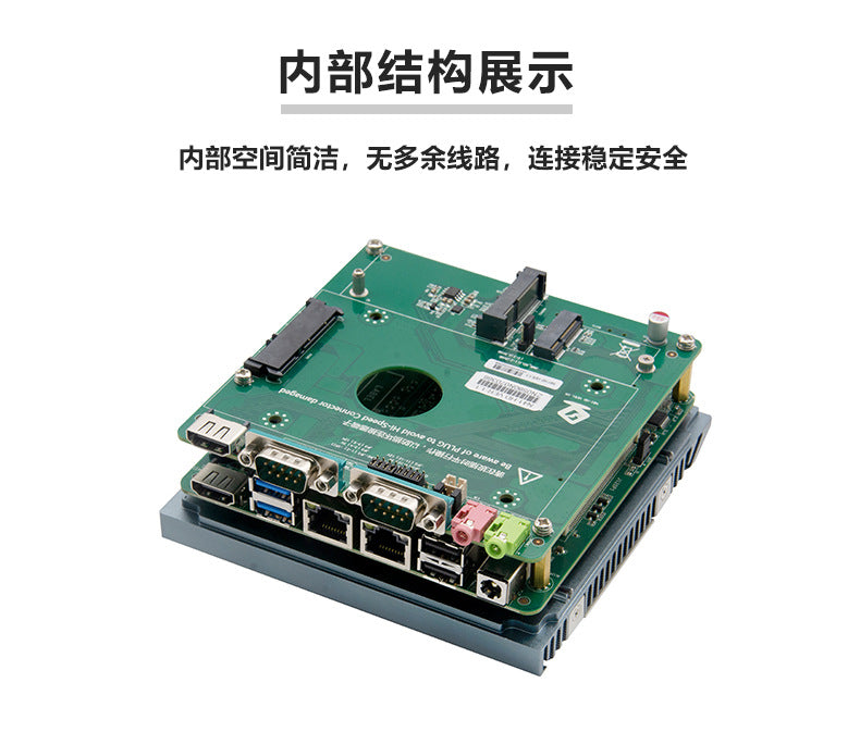 Industrial Control P2150S-H Dual Network 2 Serial Dual HDMI Mini Industrial Computer Host Micro J6412 Industrial PC