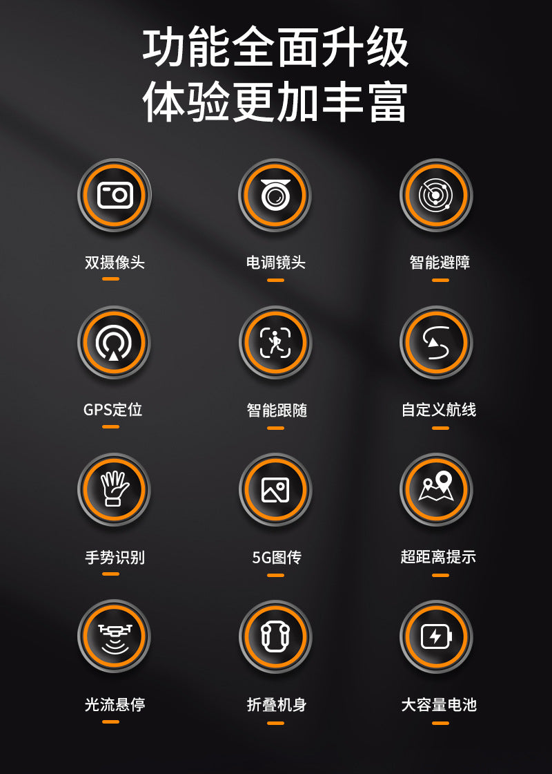 Cross-Border LF669Drone remote control with screen brushless motor HD aerial photography GPS Intelligent Positioning Remote Control Drone