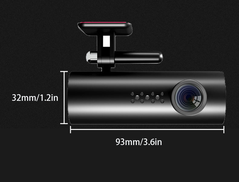 Cross-border HD Dash Cam wifi Mobile Phone Interconnection Starlight Night Vision Dual Lens Car Mount DVR Driving Record