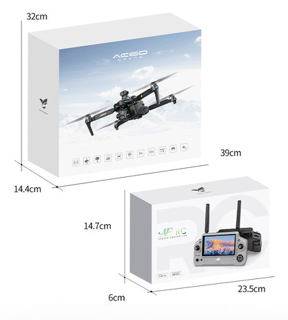 AE60High-definition professional aerial photography drone with touchscreen, digital image transmission, automatic return, and airdrop capability GPS Remote control aircraft