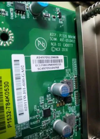 P1535 497-0511203 A 497-0510412 NCR-10 ATM CAD0777 P1535-666K1225 100% OK Original Embedded Motherboard Industrial Motherboard