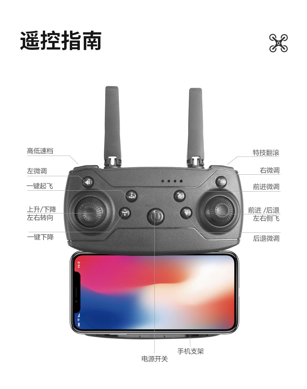 Cross-Border K13MAX Foldable Drone HD Dual Camera Aerial Photography Altitude Hold Quadcopter Remote Control Aircraft Drone