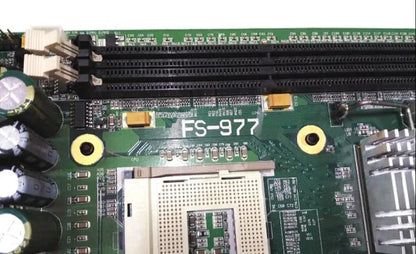 FS-977 100% OK IPC Board Full-size CPU Card ISA PCI Industrial Embedded Mainboard PICMG 1.0 With CPU RAM 2*LAN