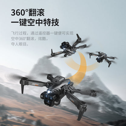 Cross-Border K10MAX High-definition Three-camera Aerial Photography Drone Obstacle Avoidance Remote Control Aircraft Optical Flow Quadcopter drone