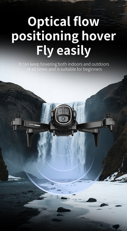 Cross-border Drone E4Foldable HD Aerial Photography Quadcopter VR Glasses Image Transmission Remote Control Airplane drone