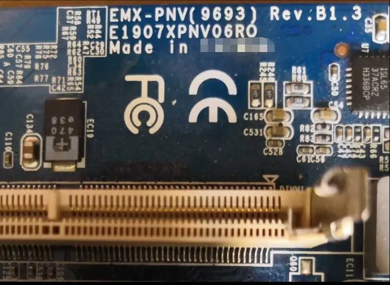 EMX-PNV(9693) Rev.b1.3 E1907XPNV06RO 100% OK Original Brand Industrial Motherboard Mainboard with CPU RAM
