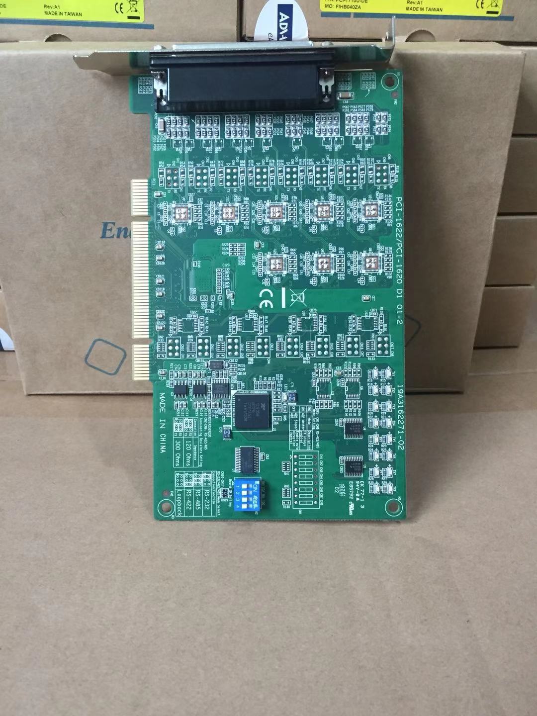 PCI-1620A/PCI-1622 Advantech 8-port RS-232 PCI Communication Card RS-485 Data Flow Automatic Control