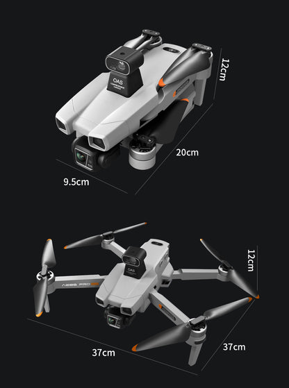 AE86+Digital image transmission with touchscreen obstacle avoidance HD professional aerial photography drone automatic return GPS Remote control aircraft