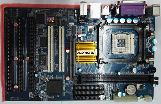 845 New Original 845GV 845GL ISA Mainboard PGA478 Motherboard 2PCI VGA LPT 3ISA Slot milling machine Industrial Motherboard