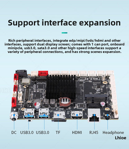 Industrial Motherboard Android RK3568 Industrial Computer Mechanical Automation Vending Machine Express Cabinet