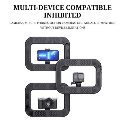 USB Rechargeable Selfie Portable Ring LED Ring Light, 8000mAh Long Battery Life Clip-on Selfie Fill Light, Portable Selfie Light for Bedroom, Living Room, Office, Mobile Power Supply for Charging Other Devices